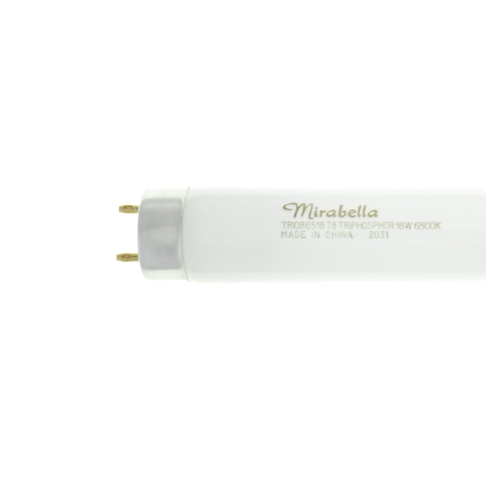 Mirabella T8 Tri-Phosphorous Fluorescent Tube Cool Day Light 18W 600mm TRI086518 - Double Bay Hardware