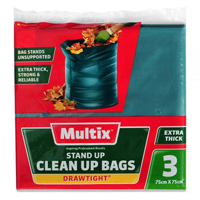 Multix Stand Up Clean Up Bags Extra Thick 75x75cm 14502