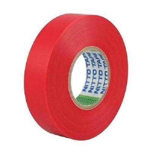NITTO DENKO Electrical Tape Lead Free 18mmX20m Red 203ERED20M - Double Bay Hardware