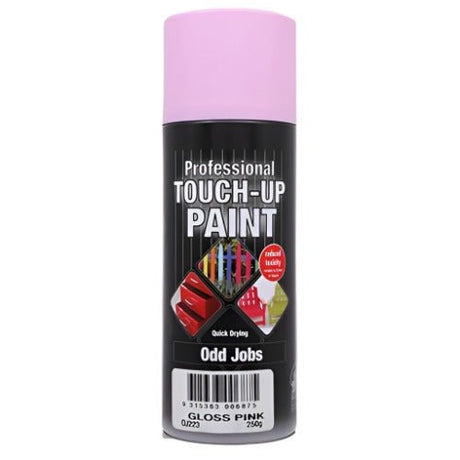 Odd Jobs Gloss Pink Enamel Spray Paint 250gm OJ223