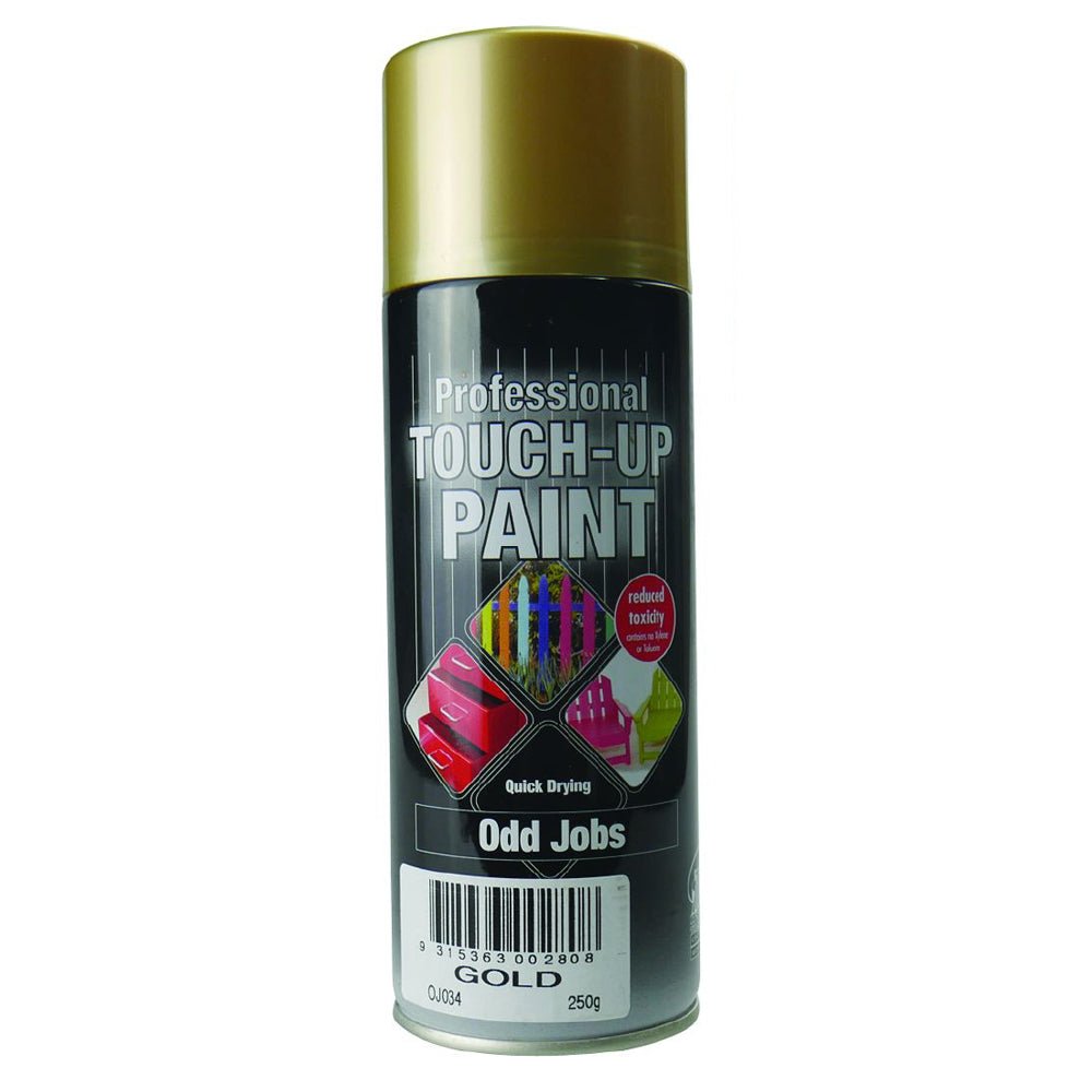 Odd Jobs Gold Enamel Spray Paint 250gm BOJ101034