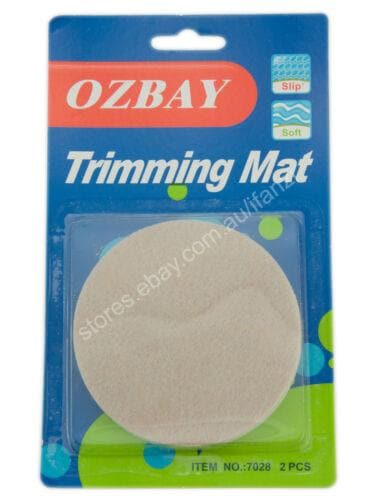 OZBAY 2 Pieces Round Shape Felt Trimming Mat 87x87x5mm 7028 - Double Bay Hardware