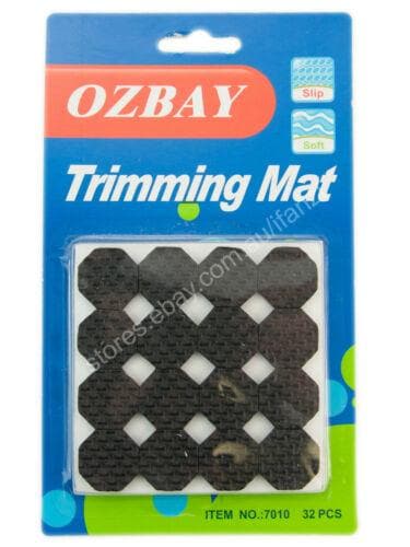 OZBAY 32 Pieces Octagon Shape Rubber Trimming Mat 20x20x5mm 7010 - Double Bay Hardware
