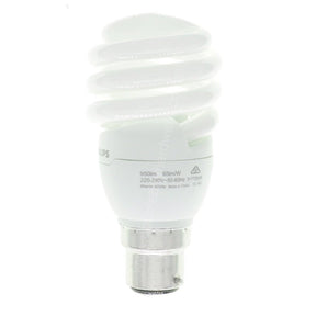 PHILIPS Tornado Spiral Energy Saving Light Bulb B22 240V 15W W/W