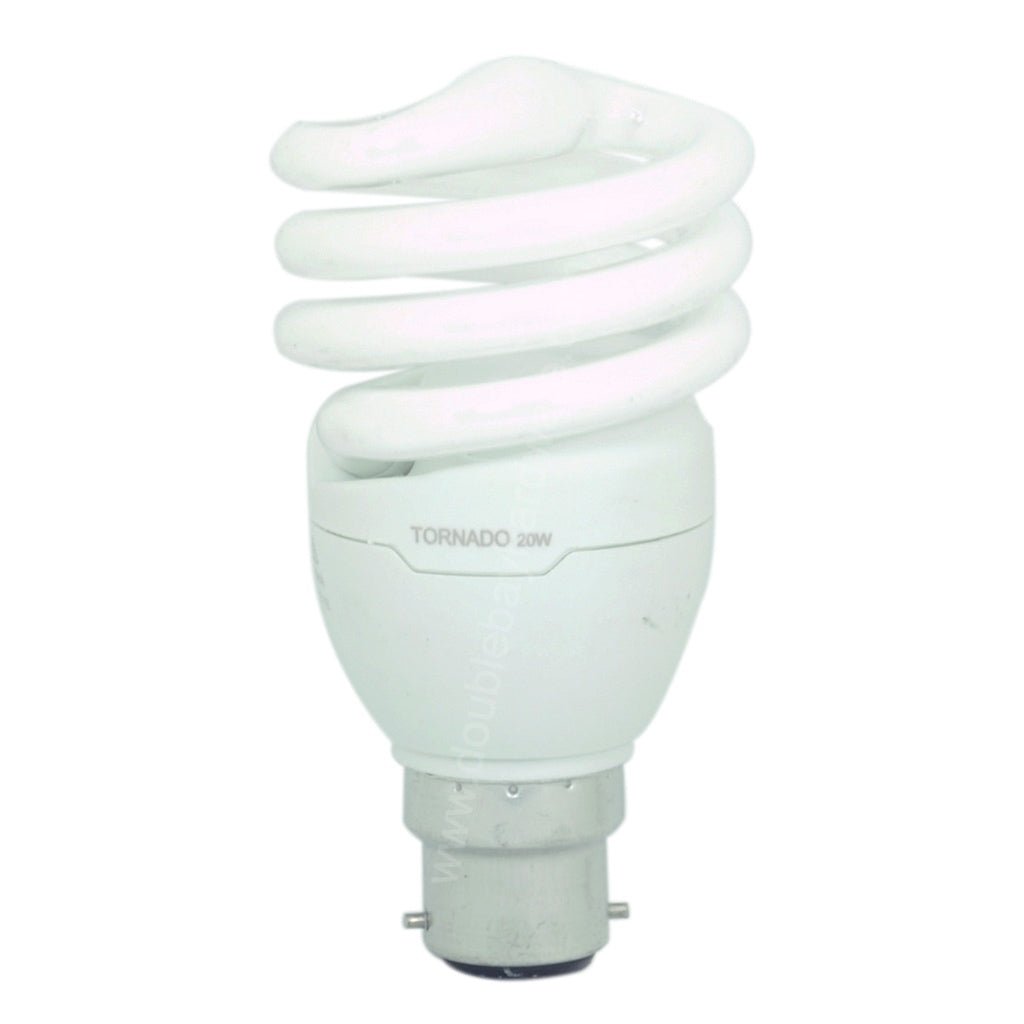 PHILIPS Tornado Spiral Energy Saving Light Bulb B22 240V 20W C/DL