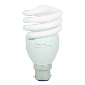 PHILIPS Tornado Spiral Energy Saving Light Bulb B22 240V 20W C/DL