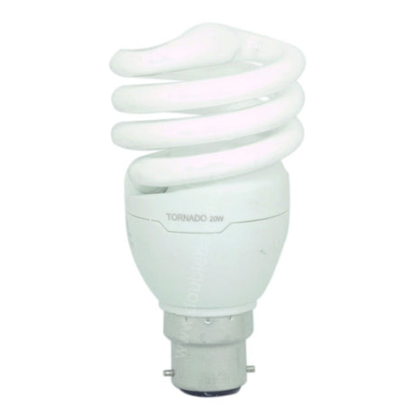 PHILIPS Tornado Spiral Energy Saving Light Bulb B22 240V 20W C/DL
