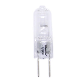 Plusrite Bi - Pin Tungsten Halogen Light Bulb G6.35 12V 35W Clear