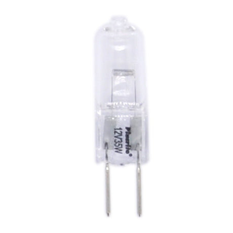 Plusrite Bi - Pin Tungsten Halogen Light Bulb G6.35 12V 35W Clear