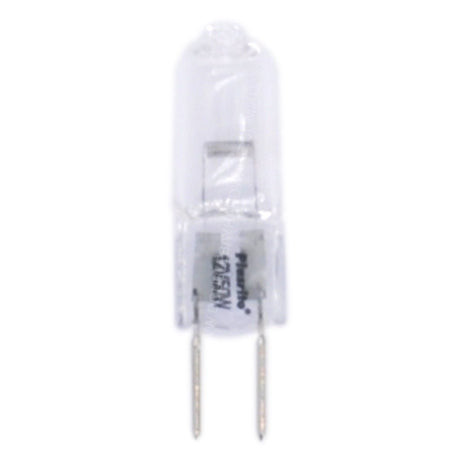 Plusrite Bi - Pin Tungsten Halogen Light Bulb G6.35 12V 50W Clear
