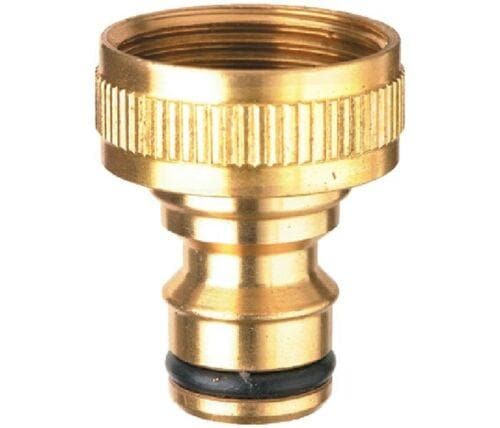 POPE 12mm Solid Brass Tap Adaptor Suits 25mm (1" BSP) 1010641 - Double Bay Hardware