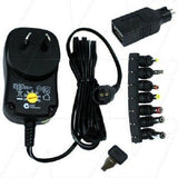 POWERTECH PLUS Multi Voltage AC Adapter 1A, 3-12VDC MP-3312 - Double Bay Hardware