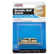 Prestige Double Ball Catch Spring Loaded/Adjustable 60mm Solid Brass WCC0060 - Double Bay Hardware