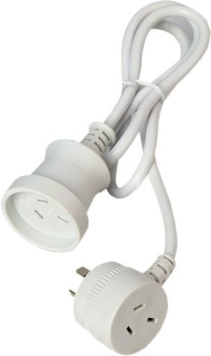 Prolink Piggy-Back Extension Lead 1M White ACL201PB - Double Bay Hardware