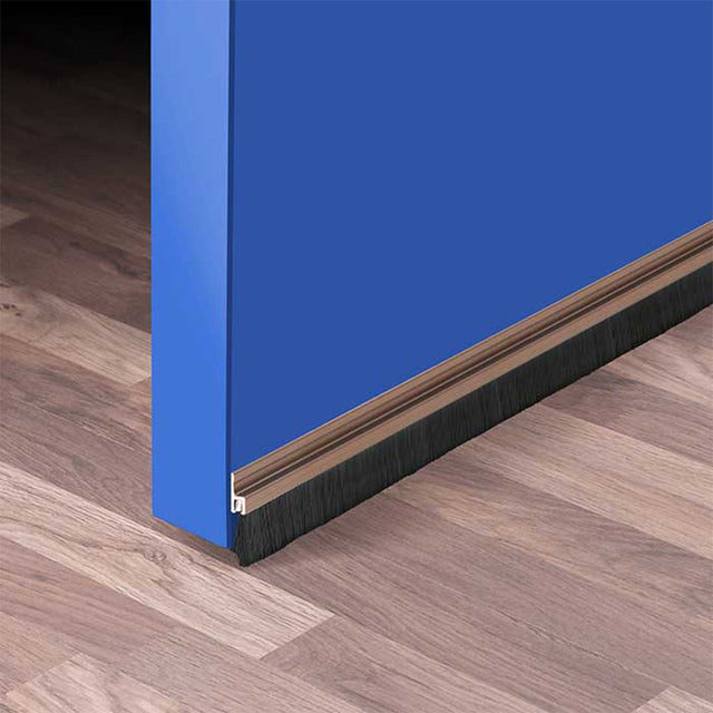 RAVEN Brush Strip Door Seal 915mm Bronze Anodised RP2A - R2AB