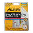 RAVEN Weather Strip for Doors Windows Gaps 3 - 5mm White RP48 - R48W