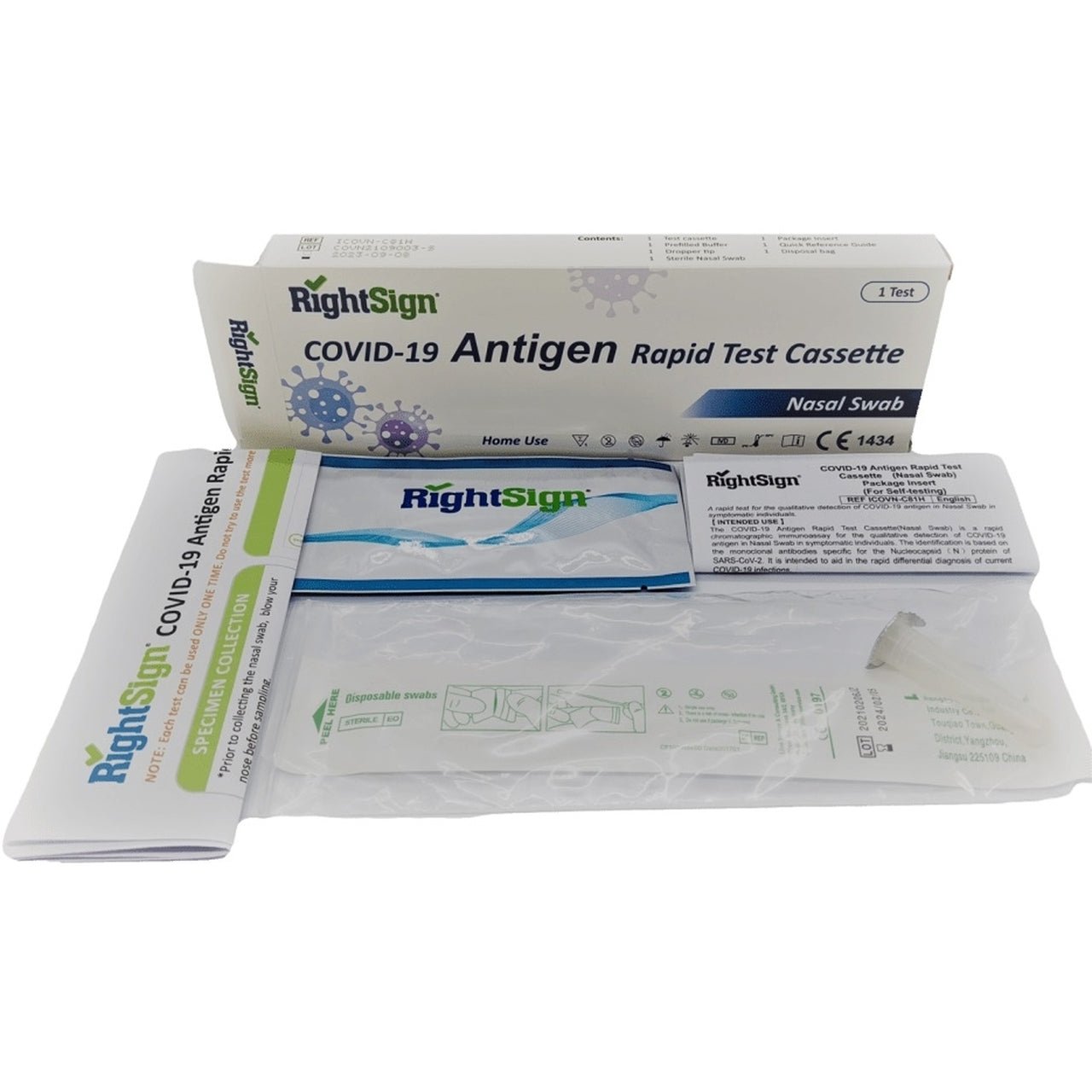 Rightsign Covid-19 Antigen Rapid Test Casette Nasal Swab RSAGTEST - Double Bay Hardware
