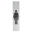 Sandleford Self Adhesive Sign "Female Symbol" 245x58mm SIG40