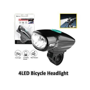 SANSAI 4LED Bicycle Headlight With Super - bright White LEDs GL - H207