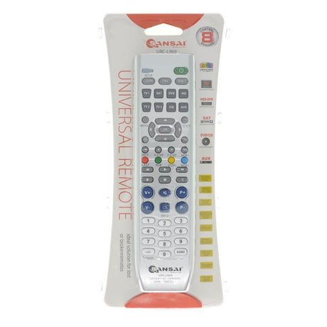 SANSAI 8In1 Universal Remote Control URC - L969