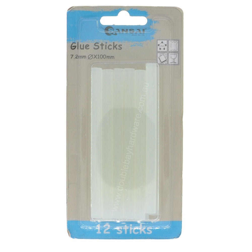 SANSAI Glue Sticks 100X7.2mm 12Pcs GG-072S