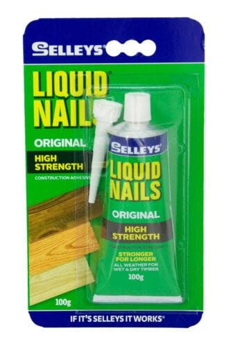 SELLEYS Liquid Nails Original High Strength Construction Adhesive 100g LN 100G - Double Bay Hardware