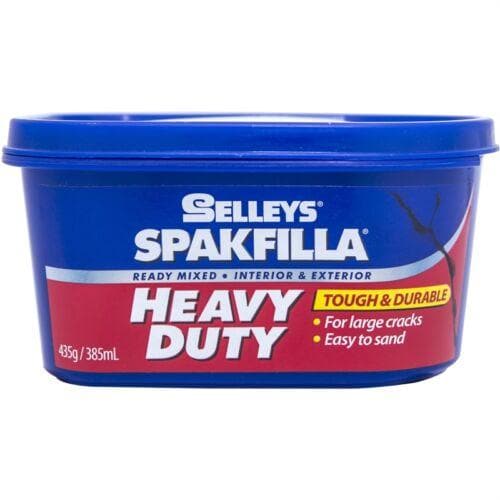 SELLEYS Ready To Use Spakfilla Heavy Duty 435g For Large Cracks SHD435G - Double Bay Hardware