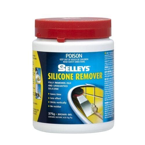 SELLEYS Silicone Remover 375g Brown Gel SR 375G - Double Bay Hardware
