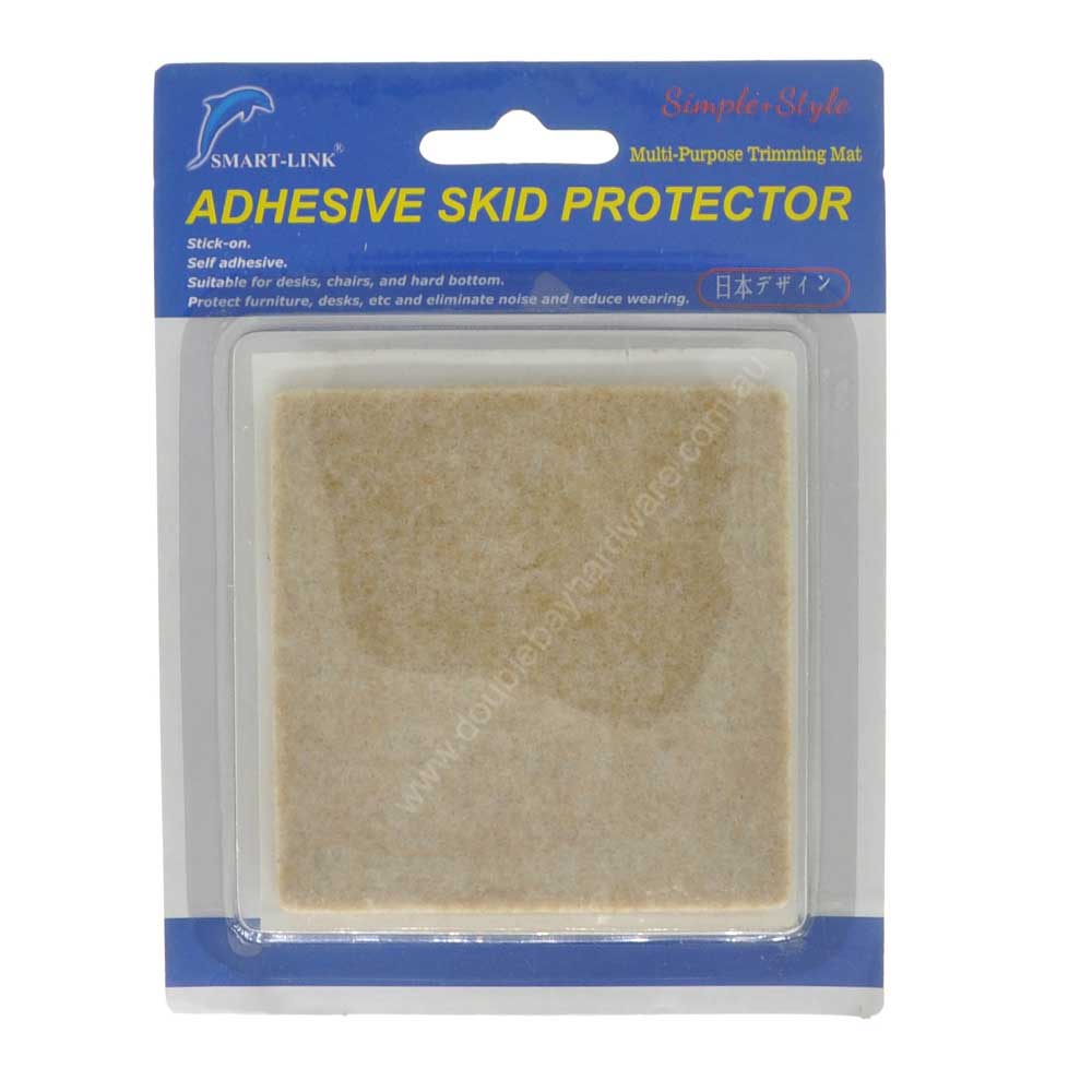 Smart Link Square Adhesive Skid Protector Felt SL-AT5087 - Double Bay Hardware