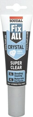SOUDAL FixAll Crystal Bonding Sealing for All Materials Surfaces 125ml 131080 - Double Bay Hardware