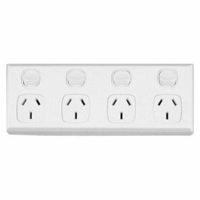 SPM 4 Gang Powerpoint 776026 - Double Bay Hardware