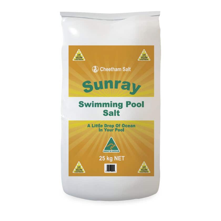 Sunray Pool Salt 25kg 000031 - Double Bay Hardware