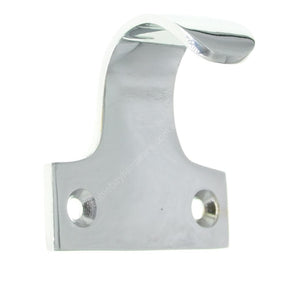 Superior Brass Sash Window Lifts Polished Chrome 50x40mm 33019