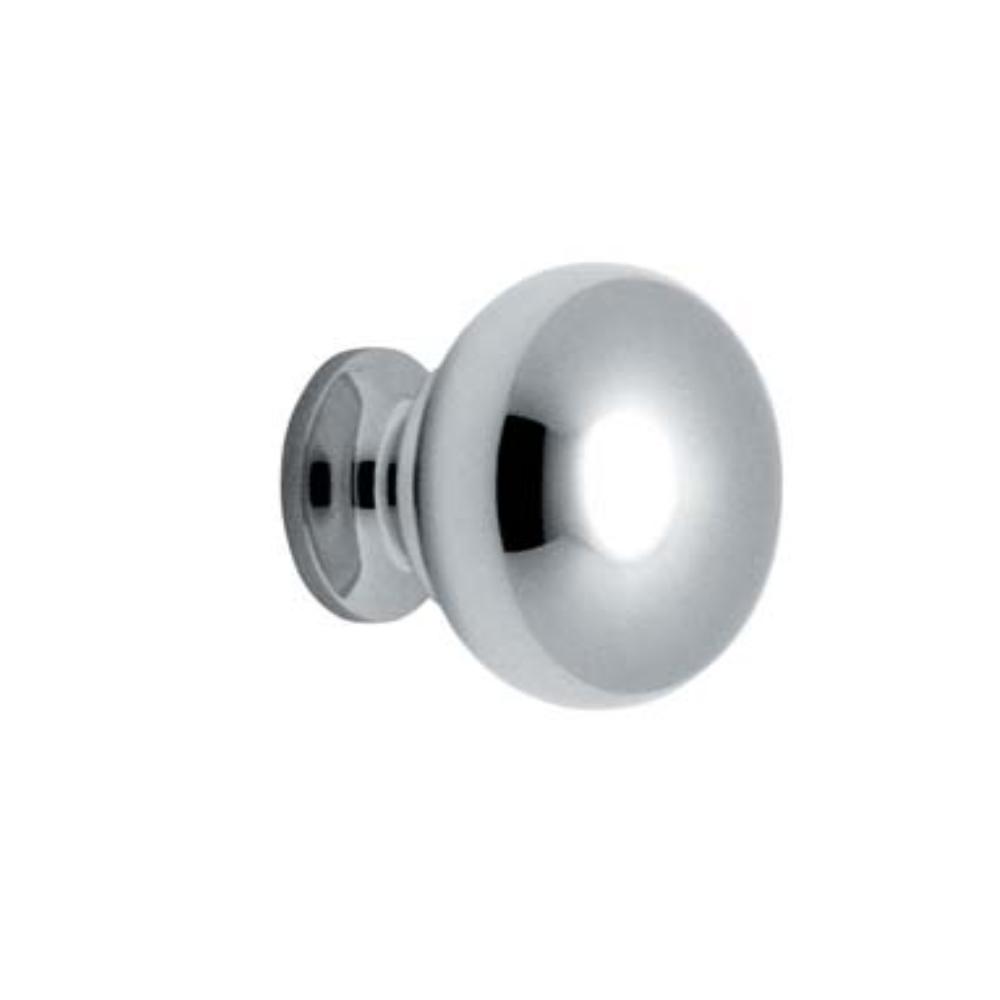 Superior Brass Vict. Cupboard Knob 20mm Chrome Plated 38662