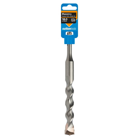 suttontools Masonry SDS Plus Drill Bit 18x210mm D6141800 - Double Bay Hardware