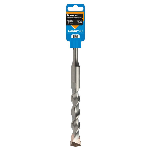 suttontools Masonry SDS Plus Drill Bit 18x210mm D6141800