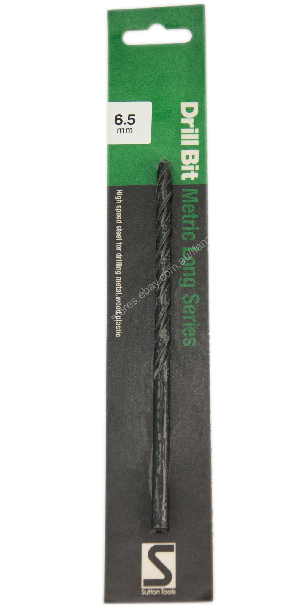 suttontools Metric HSS Long Series Drill Bits For Metal, Wood, Plastic 6.5mm - Double Bay Hardware