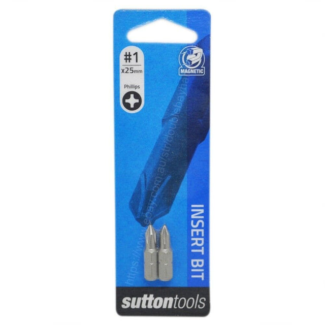 suttontools Screwdriver Insert Bit Philips 1x25mm S1040125