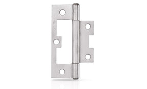 Trio Hirline Door Hinge 75x44x1.6 Fixed Pin Stainless Steel BWLH775FPSS