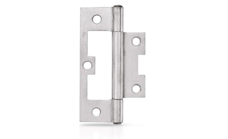 Trio Hirline Door Hinge 75x44x1.6 Fixed Pin Stainless Steel BWLH775FPSS