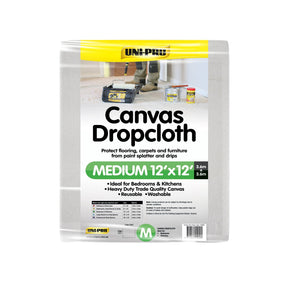 UNI - PRO Canvas Drop Cloth 12'x12' 11212