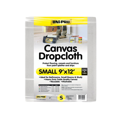 UNI - PRO Canvas Drop Cloth 9'x12' 11912