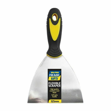 UNI - PRO Trade Soft Grip Flexible Scraper 125mm FF18125
