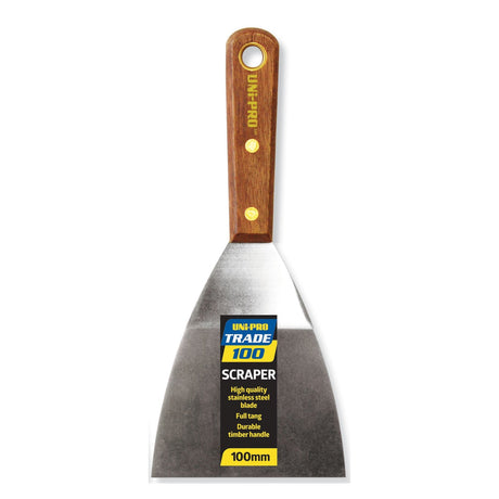 UNi - PRO Trade Stainless Steel Scraper 100mm FF15768