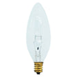 US - Style Light Fitting Incandescent Candle Light Bulb E12 240V 40W Clear