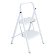 WERNER 2 Step Steel Ladder White 100kg Domestic S122W - 4AZ