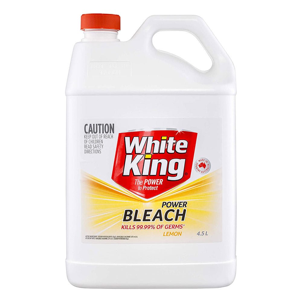White King Bleach Lemon 4.5L 12458 - Double Bay Hardware
