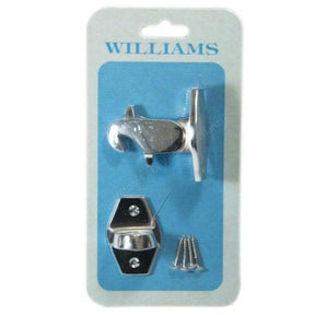 WILLIAMS Automatic Door Stopper Chrome Plated 34391C