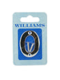 Williams Screw On Sign Number 0 52x40x3mm 10200c
