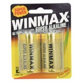 WINMAX Ultra Long Life Super Alkaline Battery 1.5V Size D LR20 1211